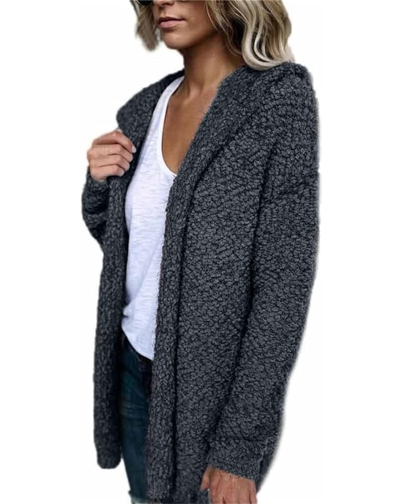 Winter Coats For Women 2023 Warm Clothes Fleece Sherpa Jacket Fuzzy Lightweight Fashion Casual Outerwear Clothing I Gray $12....