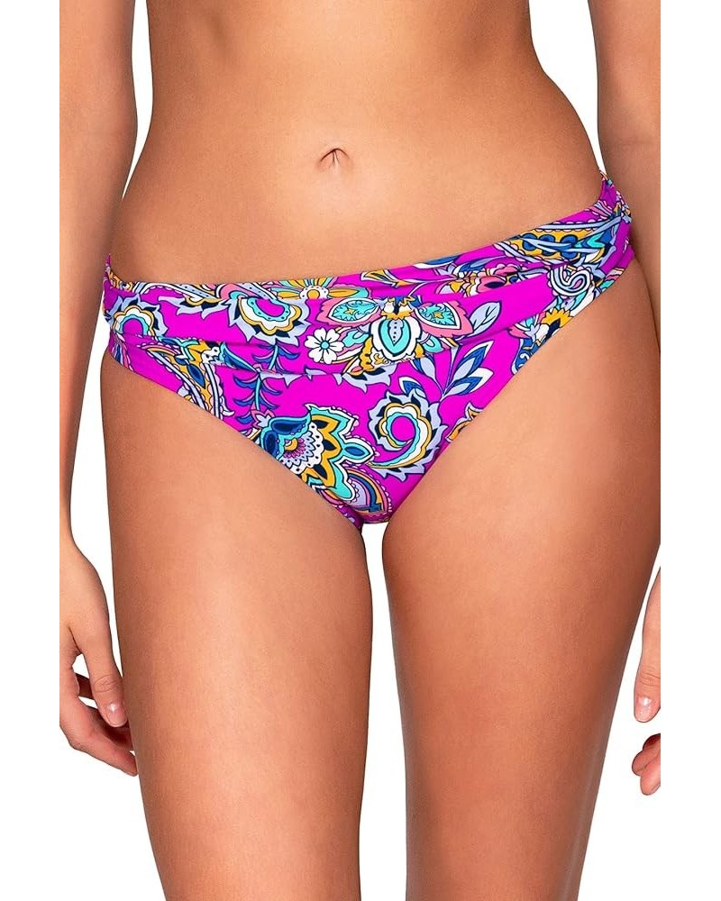 Women's Standard Unforgettable Shirred Band Bikini Bottom Swimsuit Marrakesh $24.85 Swimsuits