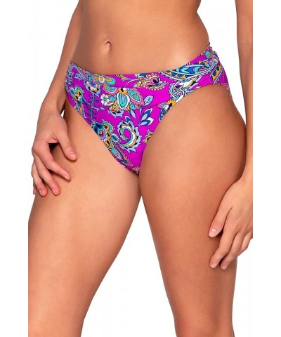 Women's Standard Unforgettable Shirred Band Bikini Bottom Swimsuit Marrakesh $24.85 Swimsuits