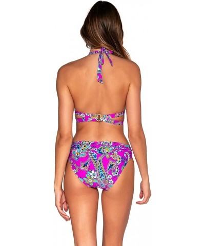 Women's Standard Unforgettable Shirred Band Bikini Bottom Swimsuit Marrakesh $24.85 Swimsuits