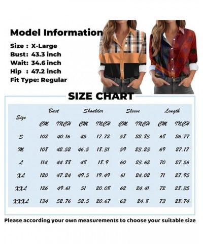 Fall Tops for Women 2023,Women's Trendy Sequins Lapel Long Sleeve T-Shirt Casual Loose Button Down Shirt Work Blouses 2-purpl...