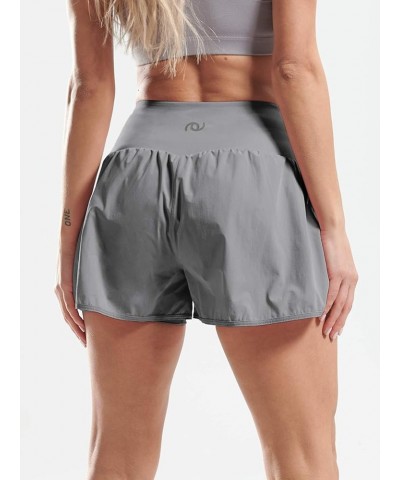 2 in 1 Women's Workout Shorts for Athletic Gym Running Shorts with Phone Pockets Pack of 1: 06 Gray $27.35 Activewear