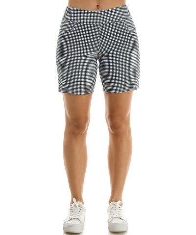 Women's Pull on Millennium Shorts W/Front Pockets White/Black $15.30 Shorts