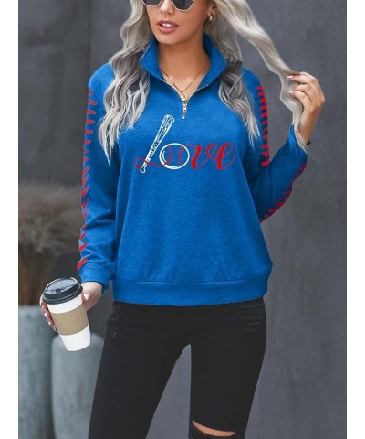 Sunflower Graphic Sweatshirt Women Dog Paw Print Love Funny Long Sleeve Tee Top Pullover E-b-blue $8.90 Hoodies & Sweatshirts