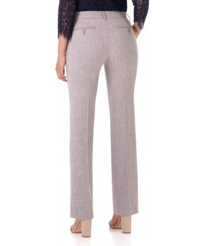 Women's Smart Stretch Desk to Dinner Straight Leg Pant w/Zipper Closure Fog $14.35 Suits