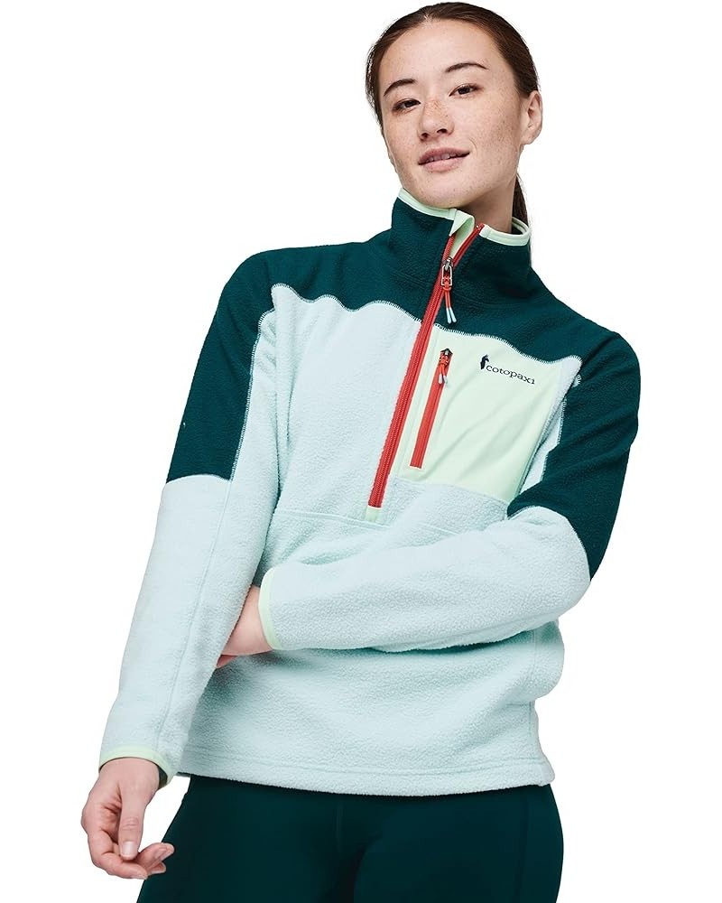 Abrazo Half-Zip Fleece Jacket - Women's Deep Ocean/Ice $53.75 Jackets