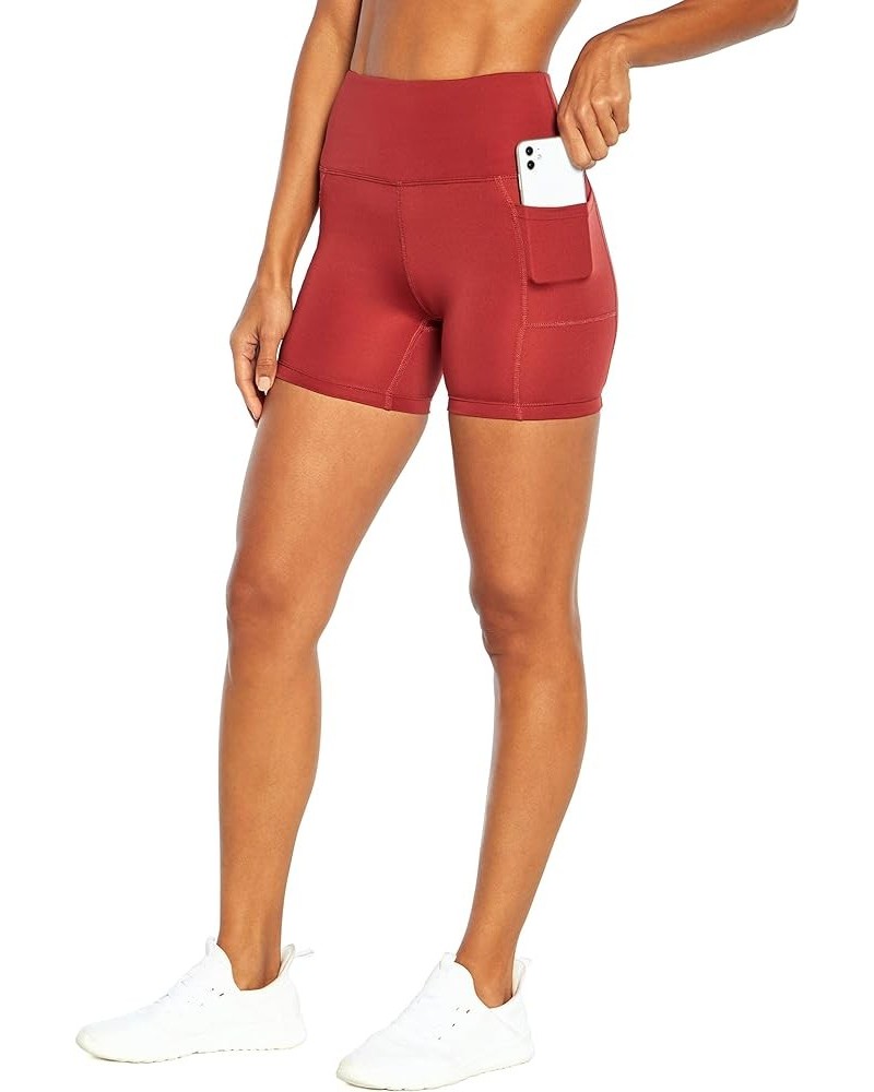 Women's High Rise 5" Pocket Short Burnt Russet $8.97 Others