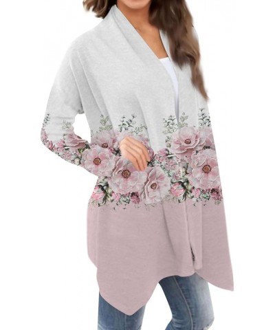 2023 Fall Cardigan for Women Trendy Plus Size Cardigan for Women Long Lightweight Cardigan Sweaters for Women 3-pink $10.32 S...