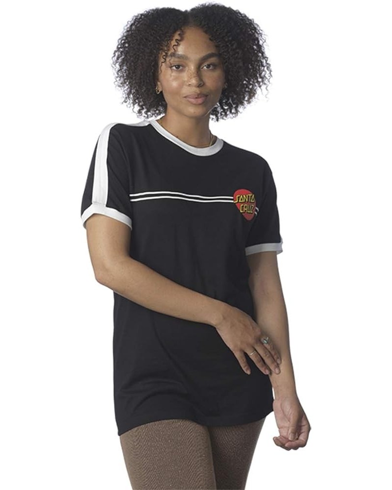 Womens' S/S T-Shirt Classic Dot Skate T-Shirt Black/White $18.48 T-Shirts