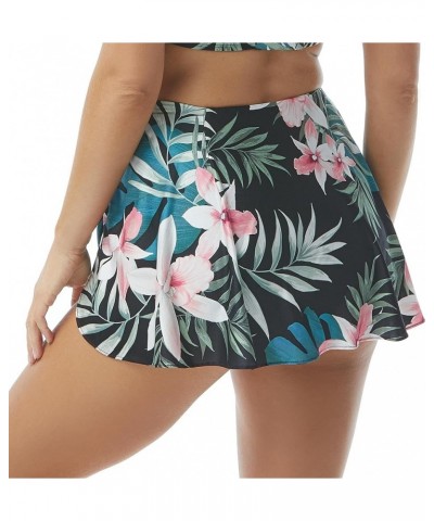 Halo Sarong Skirt Bikini Bottom — Shapemaker Lining Swimsuit — Tummy Control and Lift Black 001 $17.03 Swimsuits