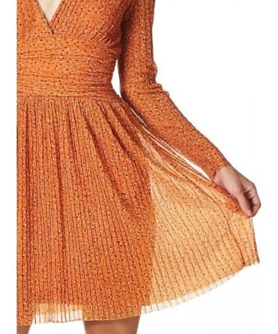 Women's Jersey Wrap Dresses Jaffa Orange $12.22 Dresses