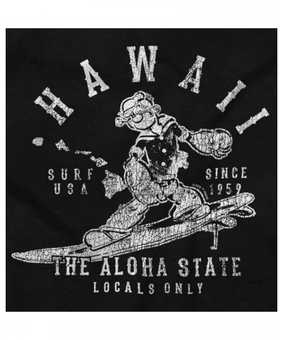 Popeye Cartoon American States Graphic T Shirt Men or Women Hawaii $11.89 T-Shirts