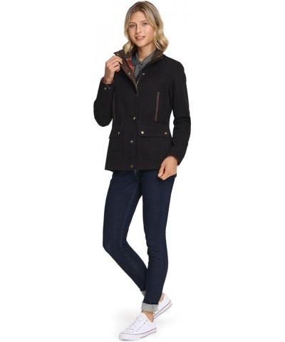 Women's Twill All Cotton Flannel Shirt Jacket, Soft Long Sleeve Shirts, Corduroy Lined Outdoor Shirt Jackets Twill Field Jack...