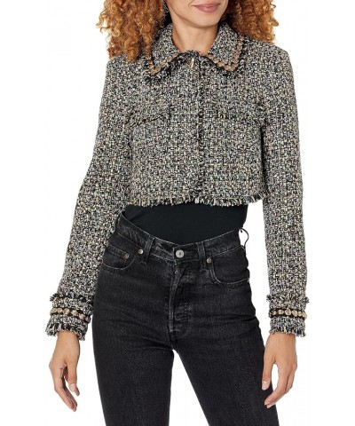 Women's Odette Jacket Black Multi $34.11 Jackets