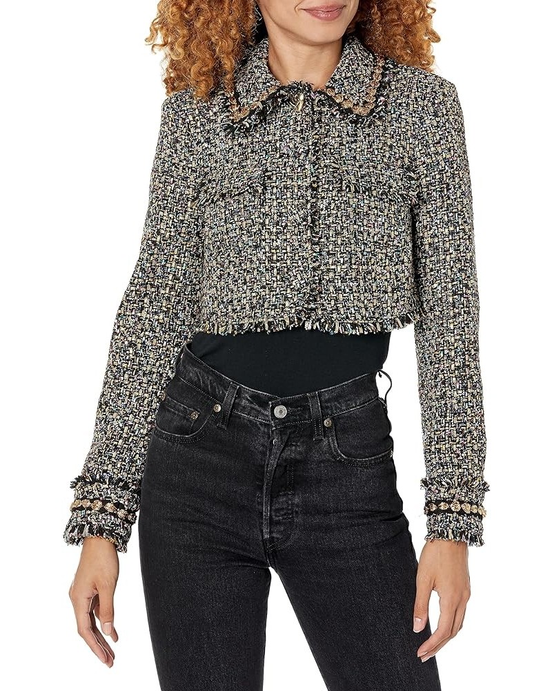 Women's Odette Jacket Black Multi $34.11 Jackets