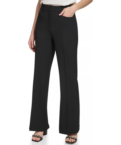 Women's Work Wear Crepe High Waist Wide Leg Pants (Standard and Plus Size) Black $17.96 Jumpsuits