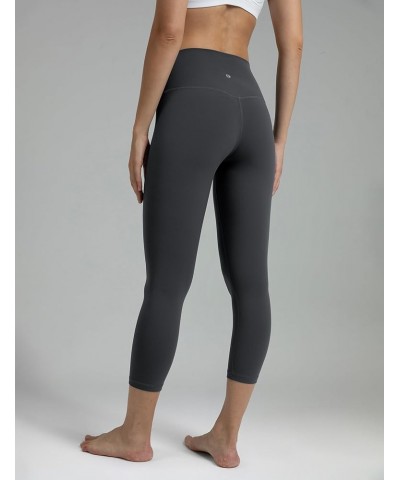 Women's Dreamlux High Waisted Workout Leggings Buttery Soft 21" Inseam Yoga Pants Dark Carbon $16.28 Activewear