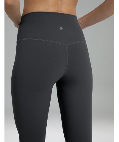 Women's Dreamlux High Waisted Workout Leggings Buttery Soft 21" Inseam Yoga Pants Dark Carbon $16.28 Activewear