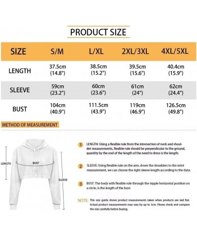 2023 Fall Crop Hoodie for Women Jacket Long Sleeve Drawstring Sweatshirt Pullover Top S-5XL Sunflower Elephant $12.15 Hoodies...