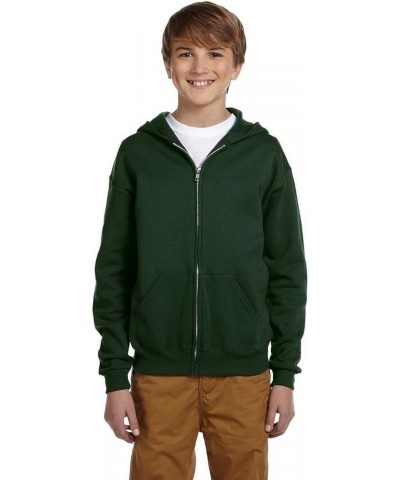 Boys' Big Youth NuBlend Sweatshirts & Hoodies, Cotton Blend, Size S-XL Forest Green $10.41 Others