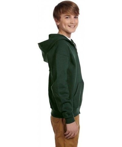 Boys' Big Youth NuBlend Sweatshirts & Hoodies, Cotton Blend, Size S-XL Forest Green $10.41 Others