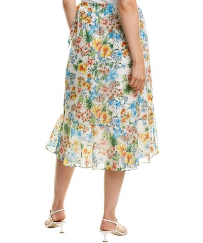 Women's Wrap Skirt Botanical Floral $14.50 Skirts