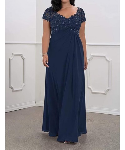 V-Neck Mother of The Bride Dresses for Wedding Plus Size Lace Applique Long Evening Party Formal Gowns Gold $35.70 Dresses