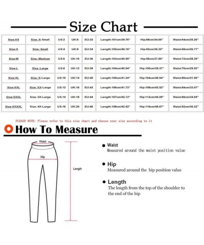 Women's Pants 2023 Workout Out Leggings with Pockets Sweatpants Fall Stretch Waist Button Joggers Pants Plus Size Capris 05na...