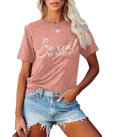 Graphic Tees for Women Be A Nice Human Letter Print Shirts Cute Love Heart Graphic Funny Summer Casual Short Sleeve Tops Pink...