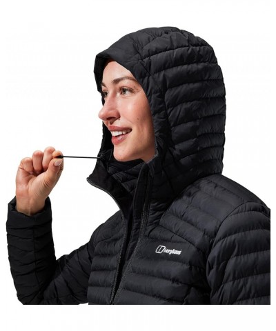 Women's Puffer Insulated Jacket Water Repellent Nula Micro Jet Black $56.05 Jackets