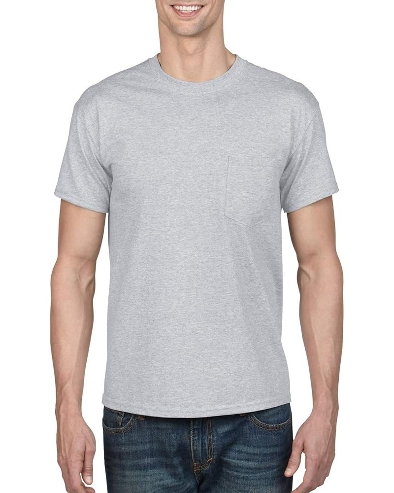 DryBlend 50 Cotton/50 DryBlendPoly Pocket T-Shirt. 8300 Sport Grey $9.44 T-Shirts