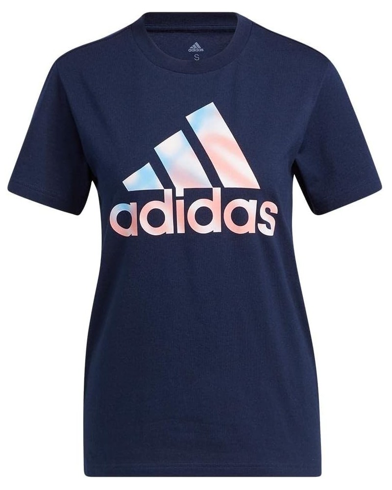 Women's Americana Graphic Short Sleeve Tee, Collegiate Navy Collegiate Navy $9.00 Activewear