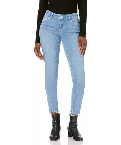 Women's Verdugo Transcend Vintage Mid Rise Ultra Skinny Ankle Jean Wander W/ Uneven Hem $39.41 Jeans