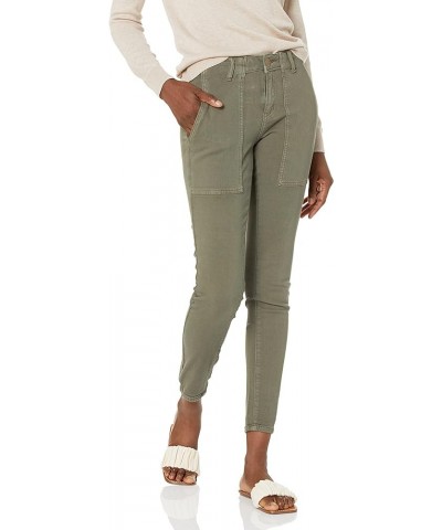 Blair-BLK Mid-Rise Skinny Jeans Camo Green $13.91 Jeans