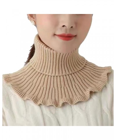 Fake Turtleneck Dickies for Women, Knitted False Collar, Detachable Turtleneck Collar,Unisex Fake Collars Mock for Women Girl...