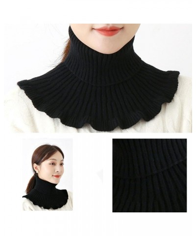 Fake Turtleneck Dickies for Women, Knitted False Collar, Detachable Turtleneck Collar,Unisex Fake Collars Mock for Women Girl...