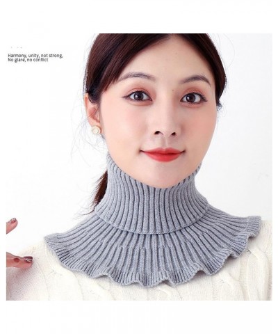 Fake Turtleneck Dickies for Women, Knitted False Collar, Detachable Turtleneck Collar,Unisex Fake Collars Mock for Women Girl...