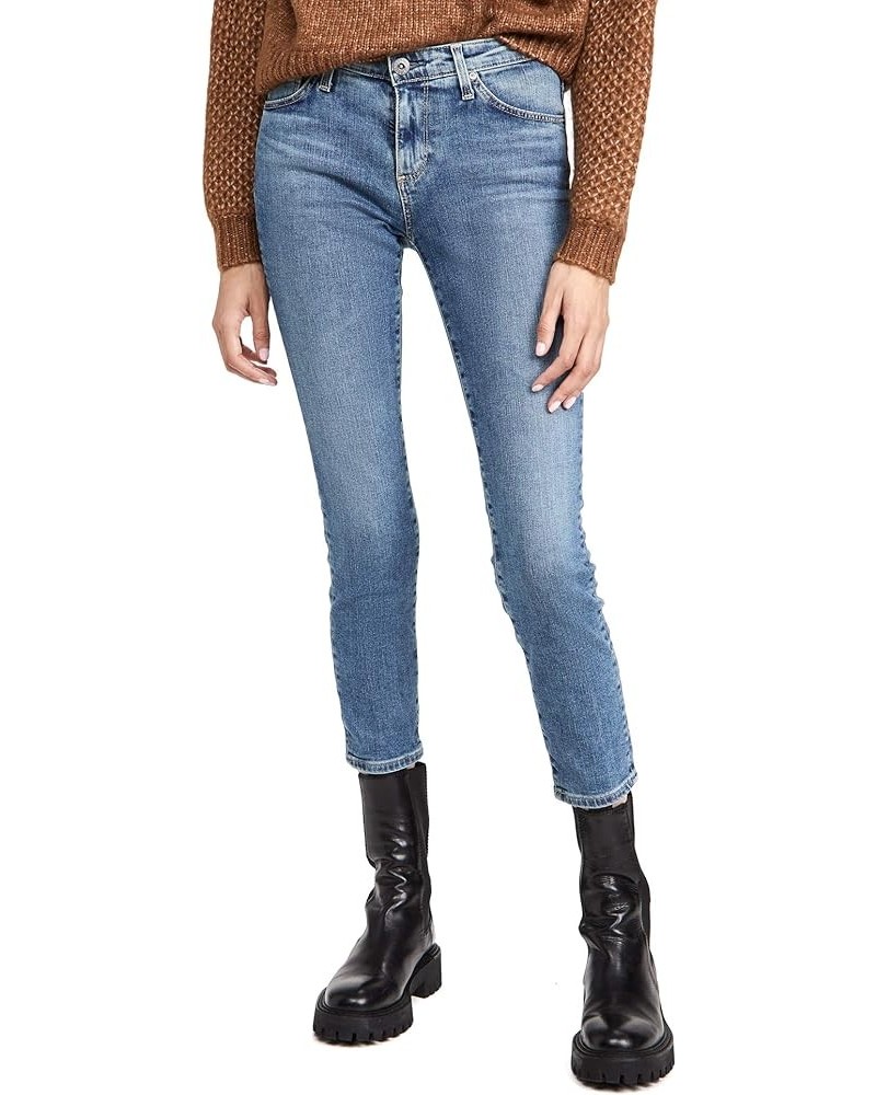 Women's The Prima Mid Rise Cigarette Crop Leg Jean Cielo $39.44 Jeans