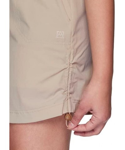 Women's Stretch Woven Hiking Skort, Lightweight Quick Drying Skort with Pockets for Golf, Tennis, Outdoors Bungee Light Beige...