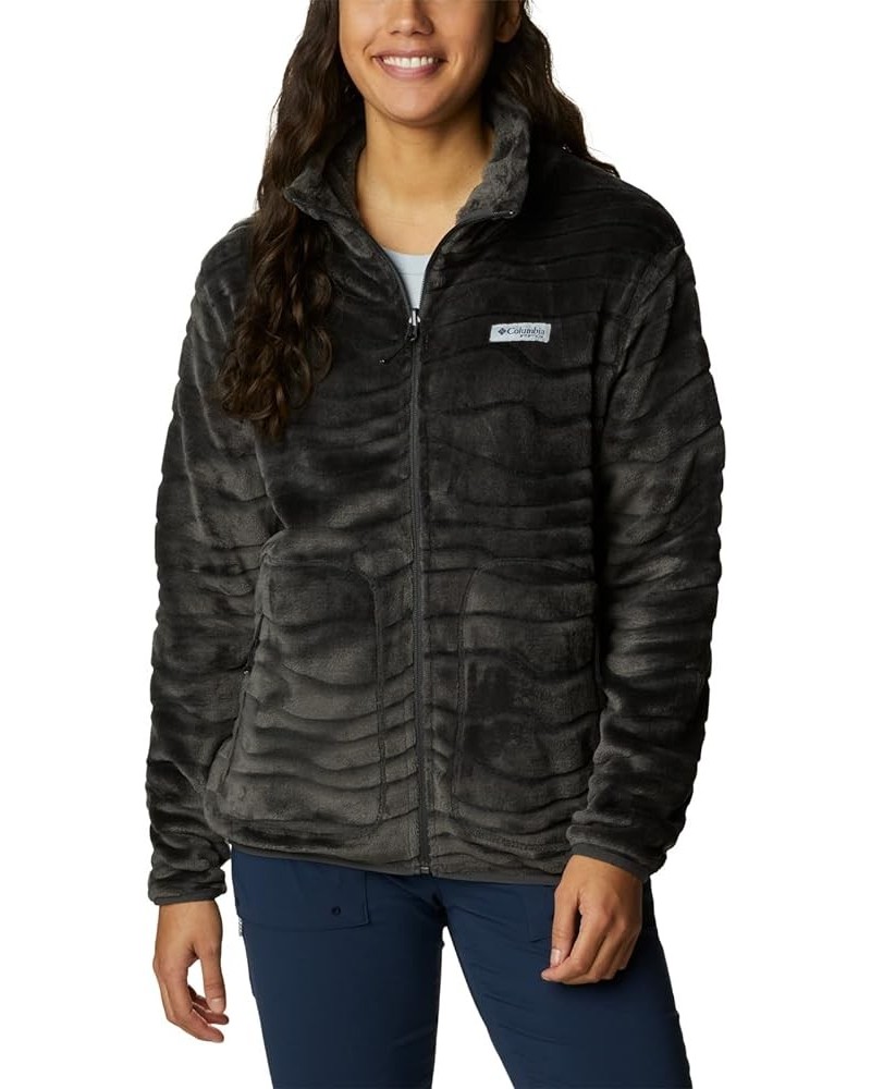 Women's Slack Water Reversible Carved Full Zip Fleece Shark $36.75 Jackets