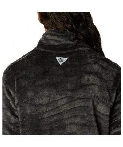 Women's Slack Water Reversible Carved Full Zip Fleece Shark $36.75 Jackets