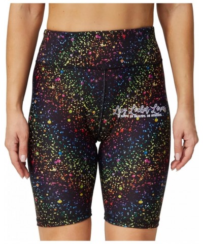 Workout Biker Shorts for Women Athletic Leggings Running Printed Yoga Shorts Gold Dust 1-3 $12.99 Activewear