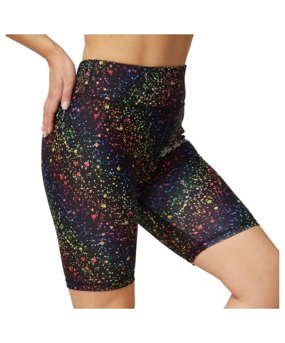 Workout Biker Shorts for Women Athletic Leggings Running Printed Yoga Shorts Gold Dust 1-3 $12.99 Activewear