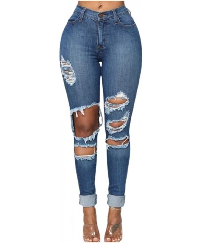 Women's Butt Lifting Skinny Jeans High Waist Denim Jeans Distressed Slimming Pants Destroyed Ripped Pencil Jean Pants for Cow...