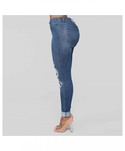 Women's Butt Lifting Skinny Jeans High Waist Denim Jeans Distressed Slimming Pants Destroyed Ripped Pencil Jean Pants for Cow...