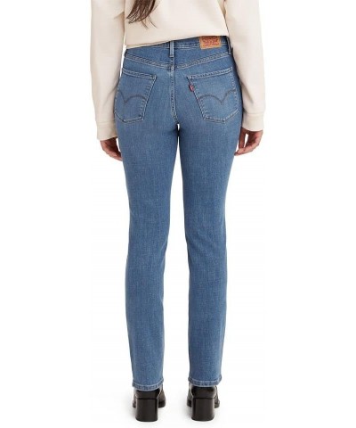 Women's 724 High Rise Straight Jeans (Also Available in Plus) Standard Dark Indigo Worn in $14.55 Jeans