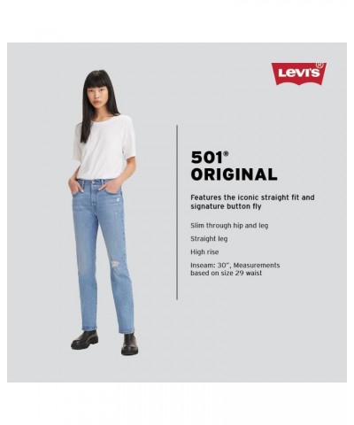 Women's 724 High Rise Straight Jeans (Also Available in Plus) Standard Dark Indigo Worn in $14.55 Jeans