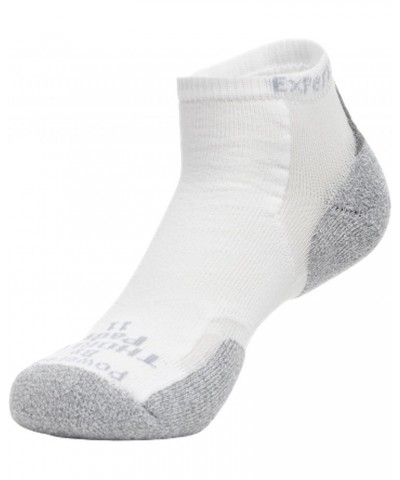 Women's Experia Xccu Thin Cushion Running Low Cut Socks White (1 Pair) $10.15 Activewear