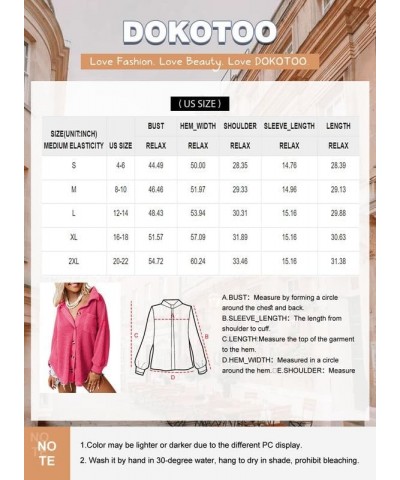 Womens Waffle Knit Shacket Jacket Casual Long Sleeve Button Down Shirts Dressy Blouses Tops Sky Blue $18.62 Blouses