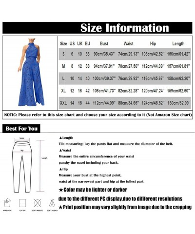 Jumpsuits for Women Dressy Elegant Party Casual Summer Lounge Wide Leg Work Rompers Overalls Zly B-purple $14.74 Rompers